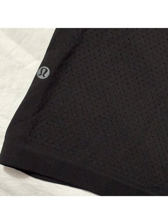 Lululemon Metal Vent Breathe Long Sleeve Shirt Slim Fit Black Traning Top XL - Picture 6 of 10